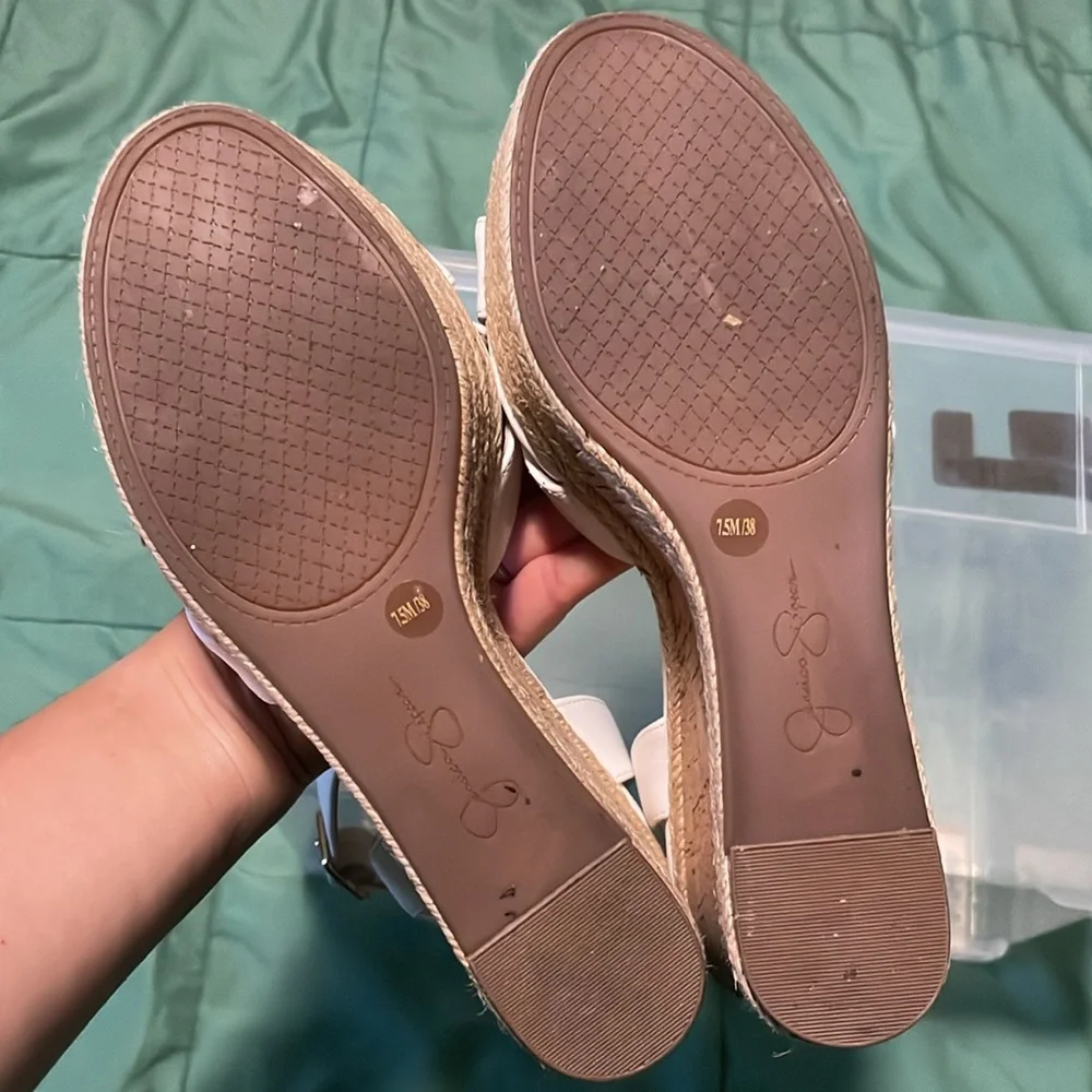 Jessica Simpson Mallika Wedge Sandal- size 7.5
